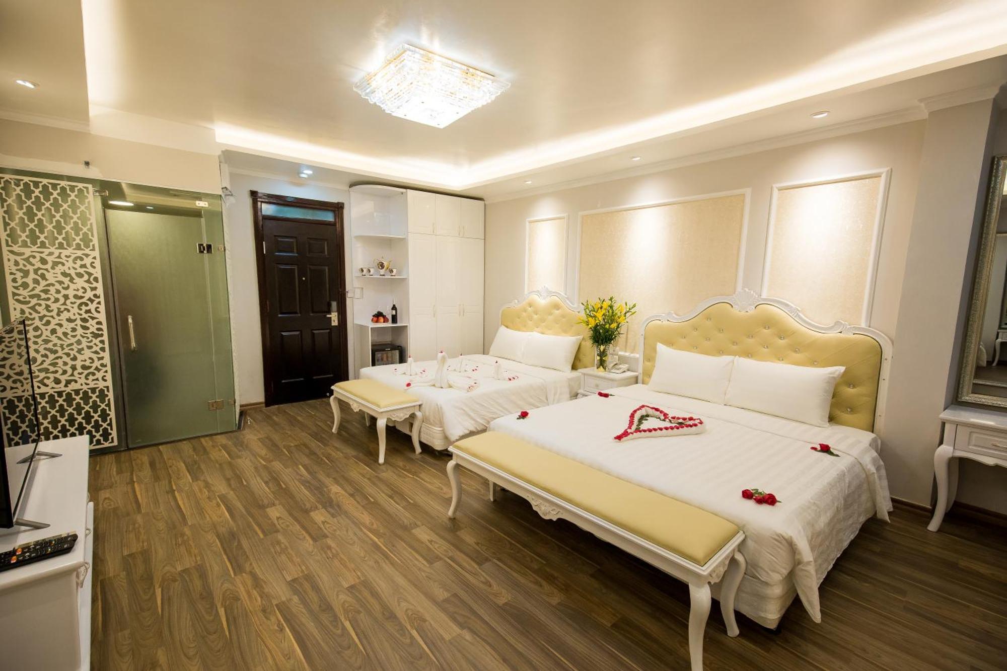 Little Hanoi Deluxe Hotel Rum bild